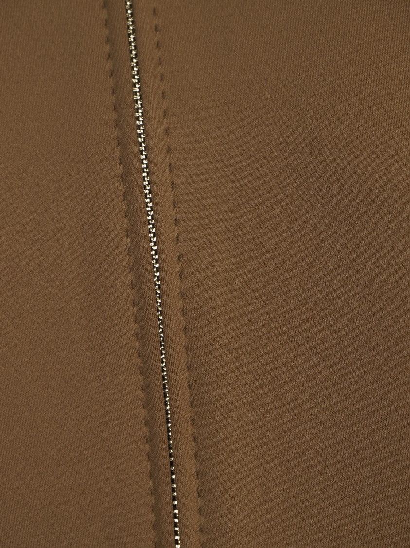 Max Mara Brown Jersey Jacket