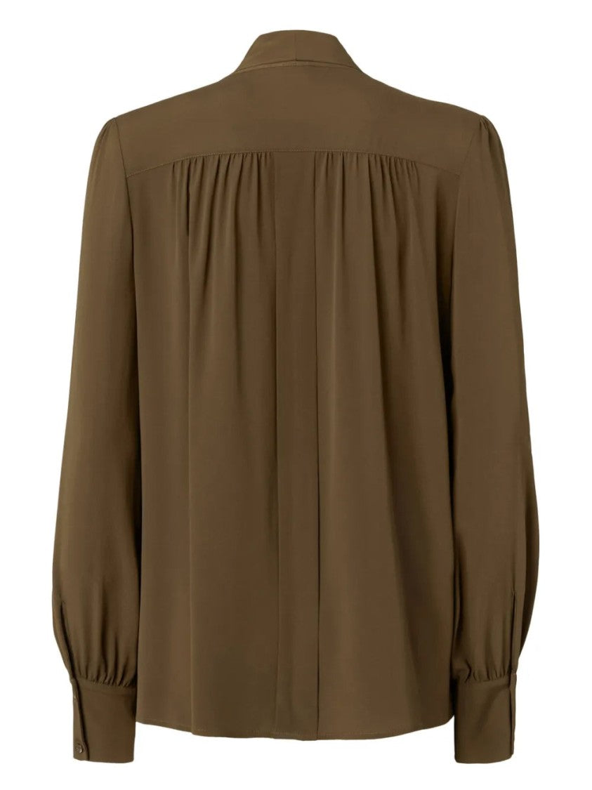 Pinko Long Sleeve Green Shirt
