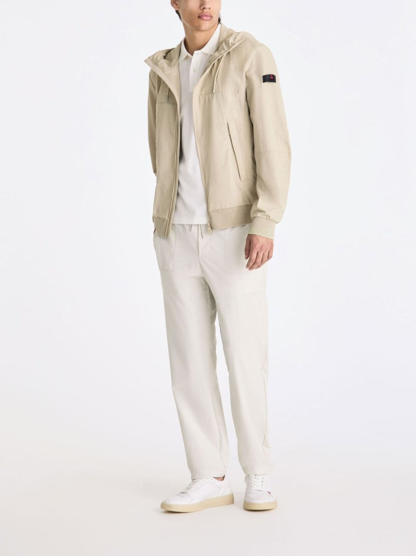 Peuterey Minimalist Hooded Logo Jacket