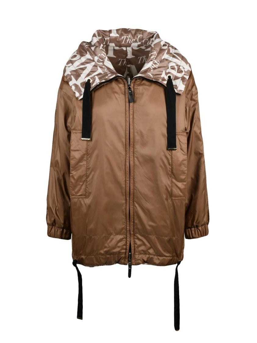 Max Mara Bronze Polyester Greenlo Down Jacket