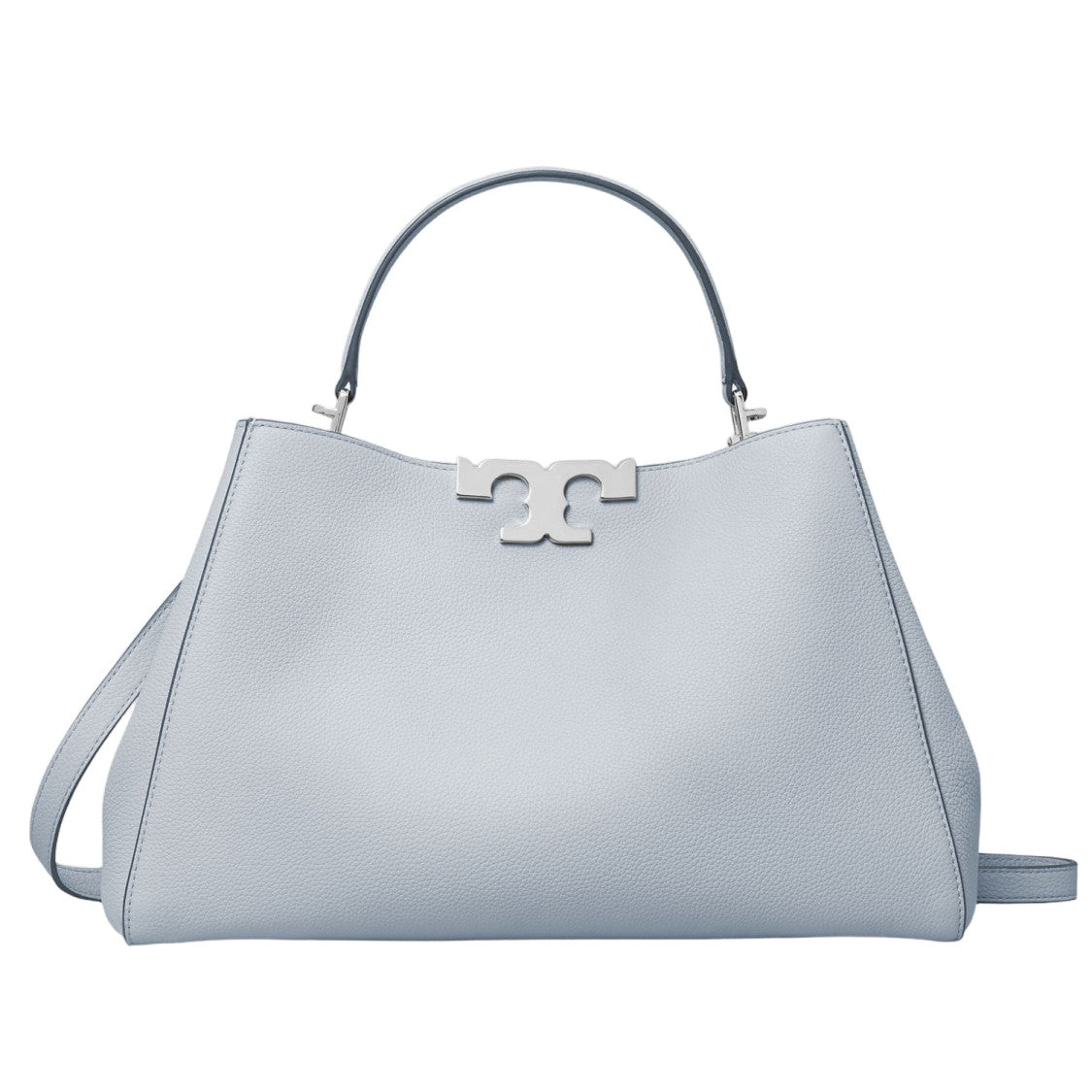 Tory Burch Structured Leather Bag With Top Handle