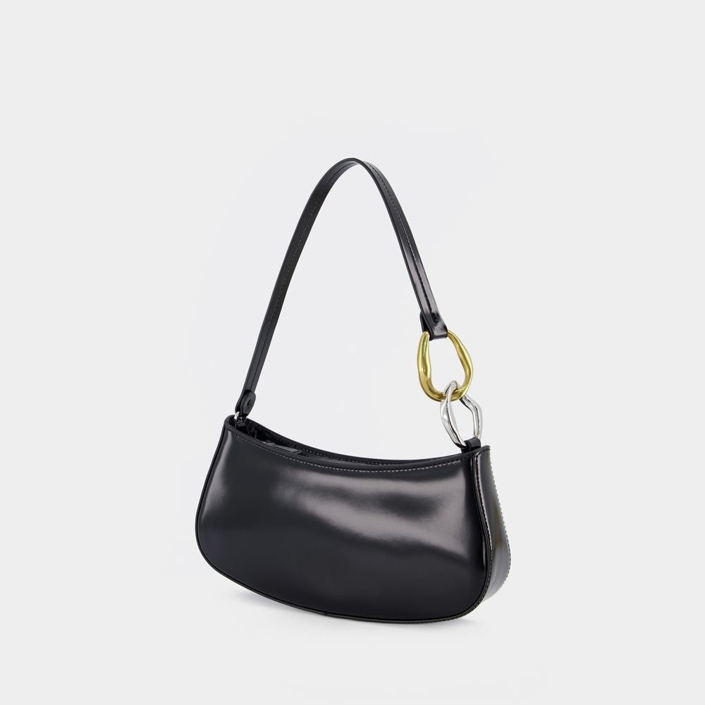 Staud Ollie Hobo Bag - Black - Leather