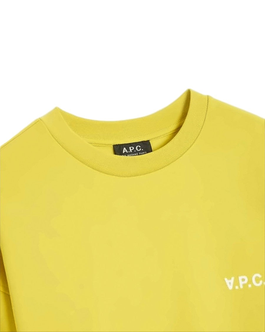 A.P.C. Long-Sleeve Crewneck Sweatshirt With Design