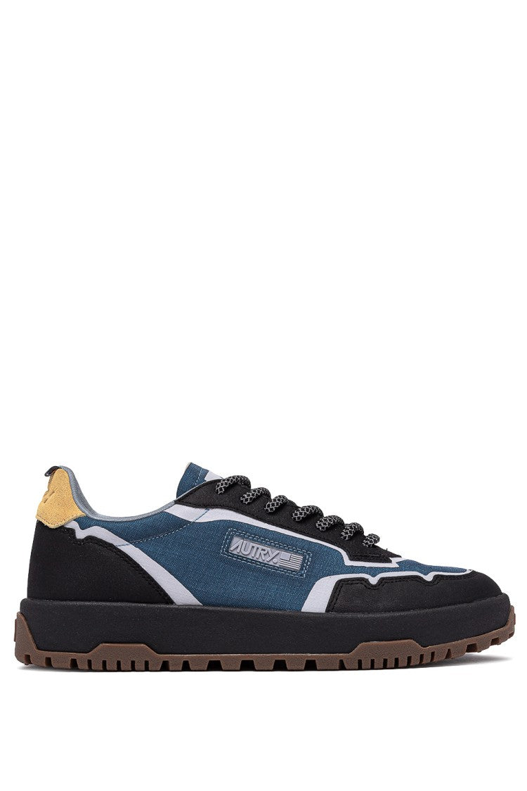 Autry Wildpace Model Cordura And Leather Sneakers