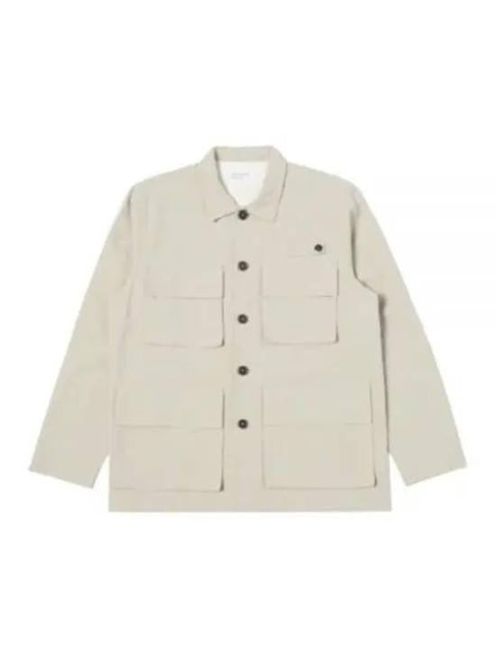 Universal Works Relaxed Fit Linen-Blend Utility Jacket