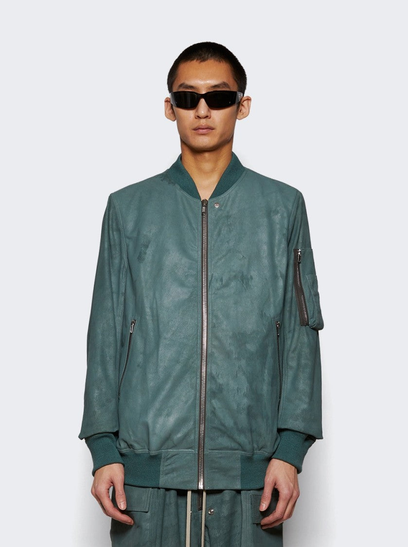 Rick Owens Classic Flight Bomber Jacket Mouthwash