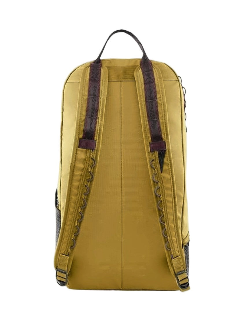 Klattermusen Structured Brown Polyamide Backpack With Unique Edging