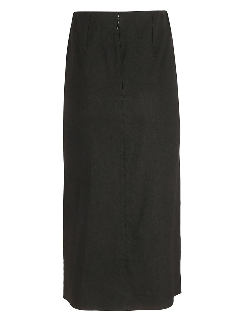 Isabel Marant Fitted Black Skirt