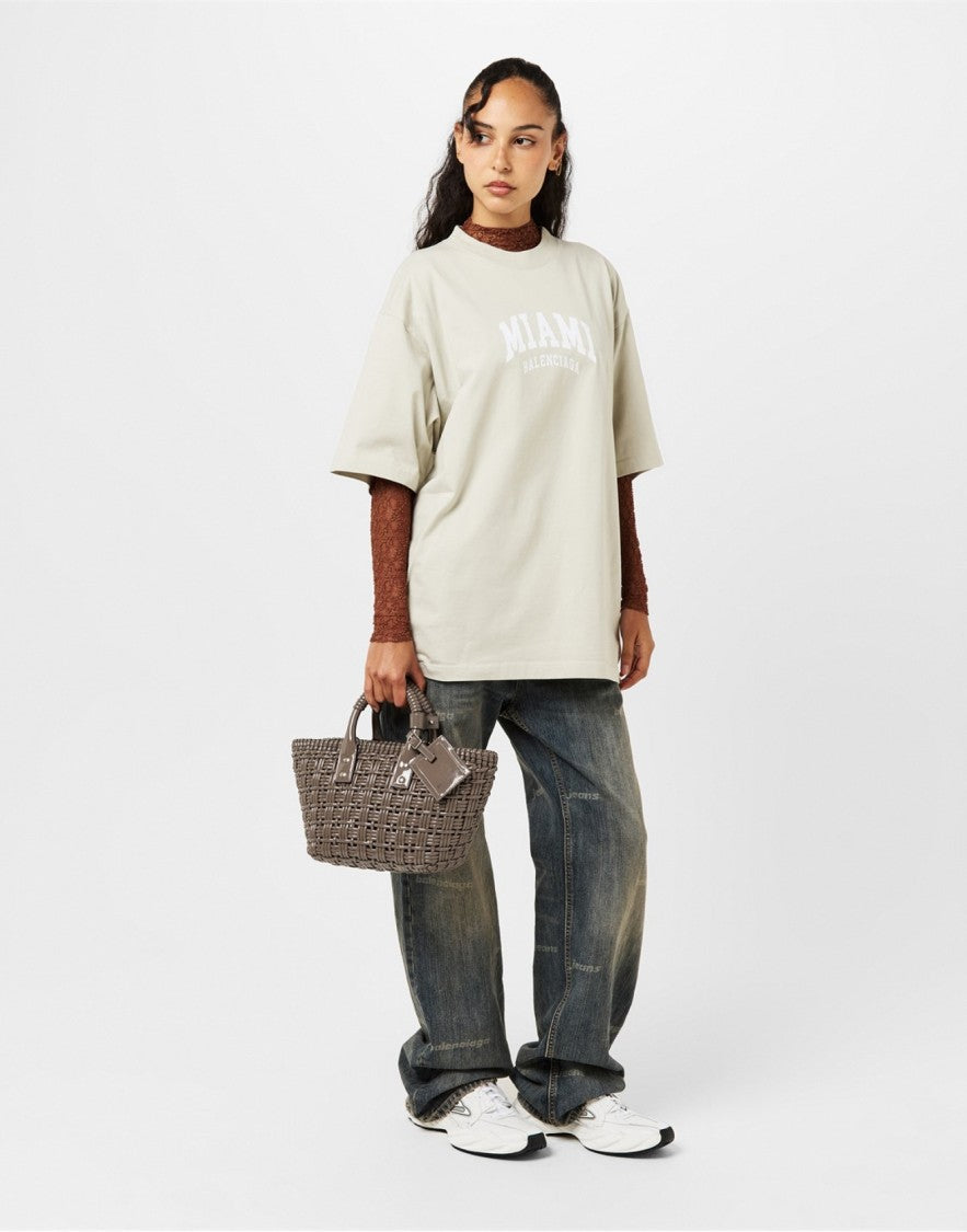 Balenciaga Bistro Basket Tote Bag