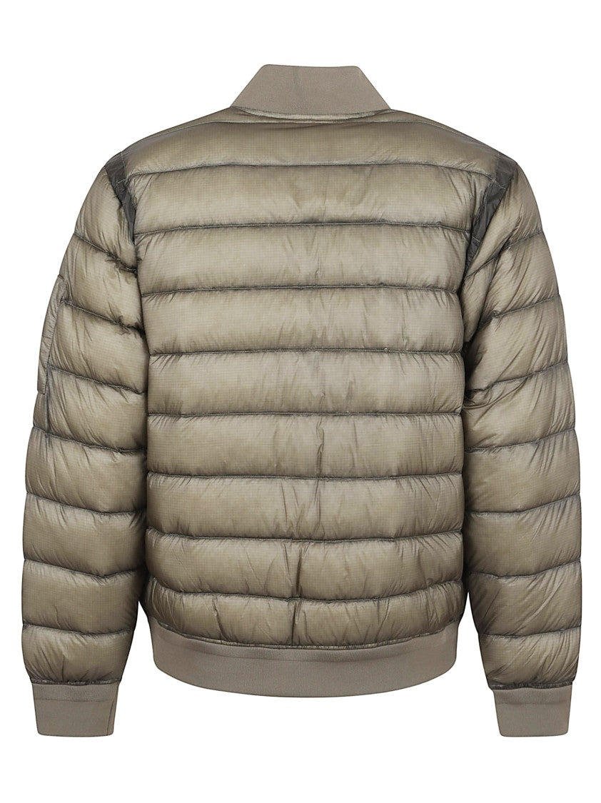 C.P. Company Lightweight Quilted Jacket With Ribbed Accents