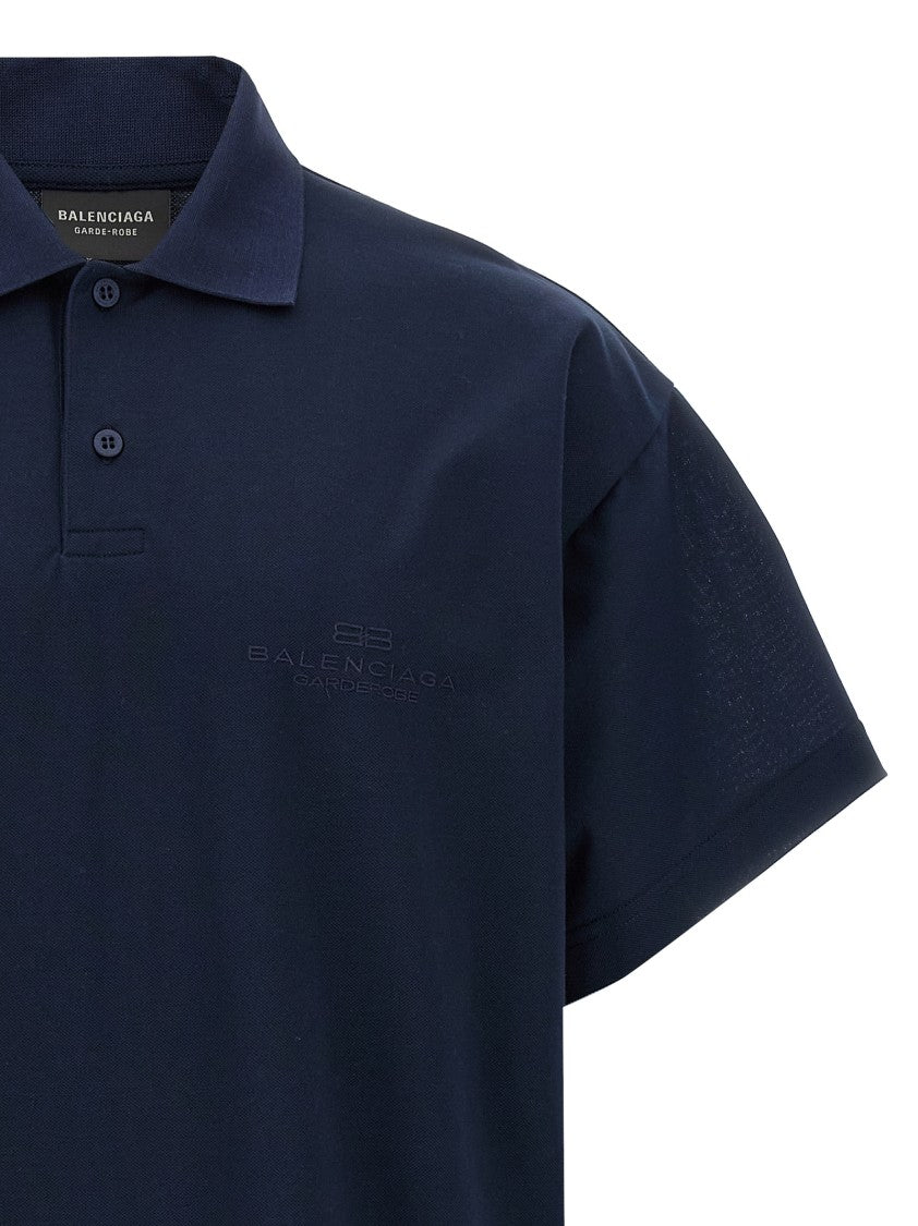 Balenciaga Embroidery Polo Shirt