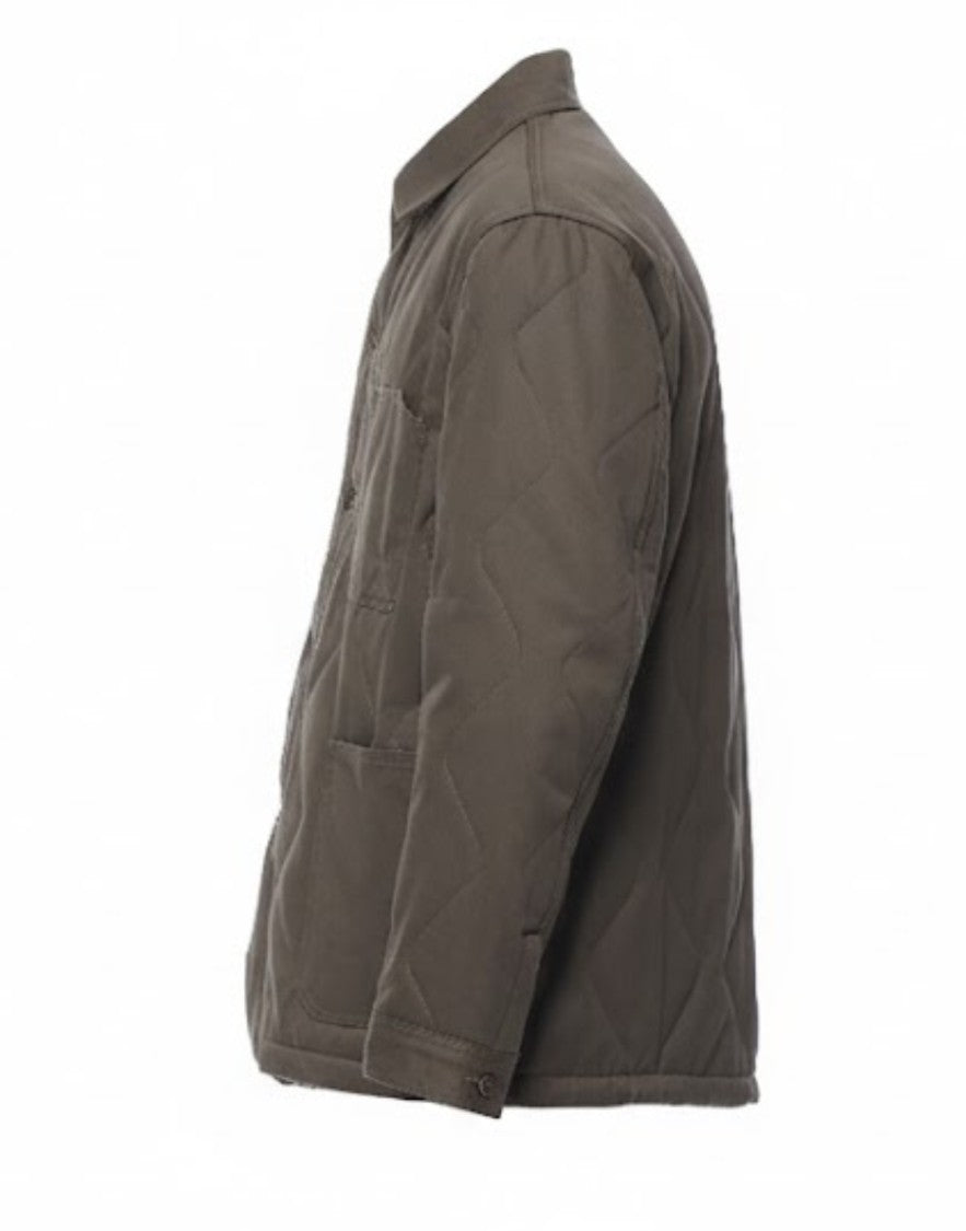 Tela Cruda Boxy Fit Utility Workwear Jacket With
