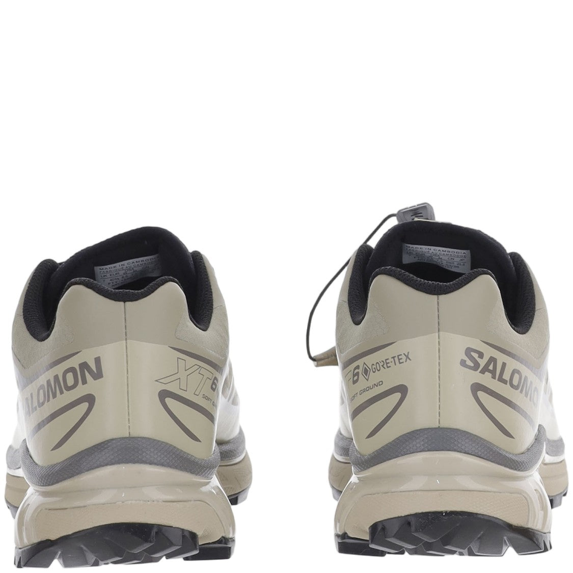 Salomon Multi-Gray Xt-6Gtx Drawstring Mesh Sneakers
