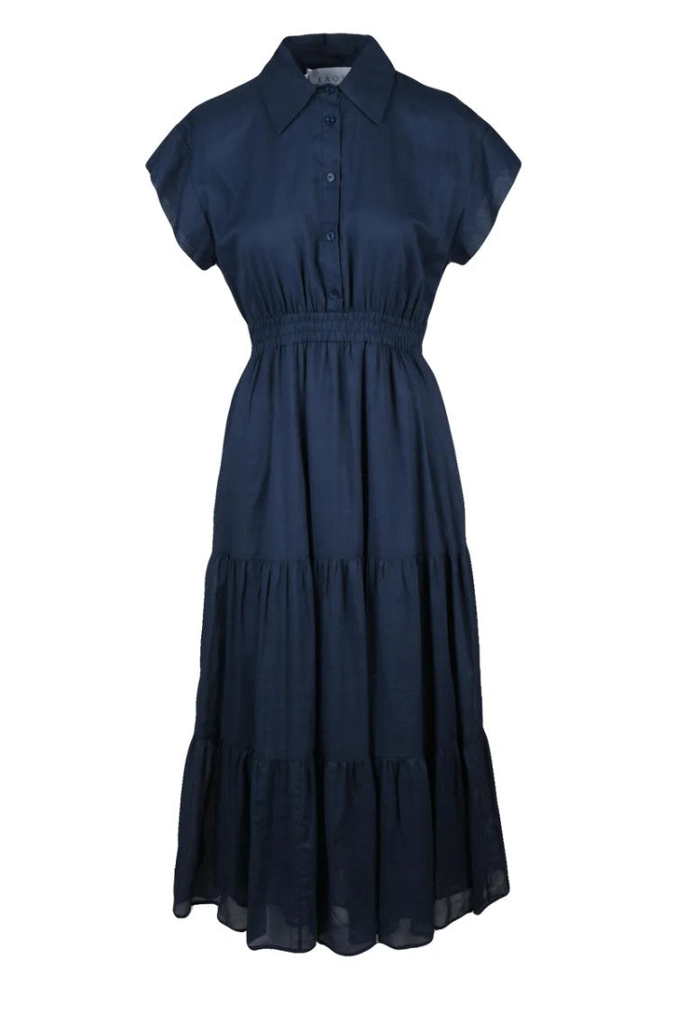 Kaos Cotton Shirt Dress - Multicolor