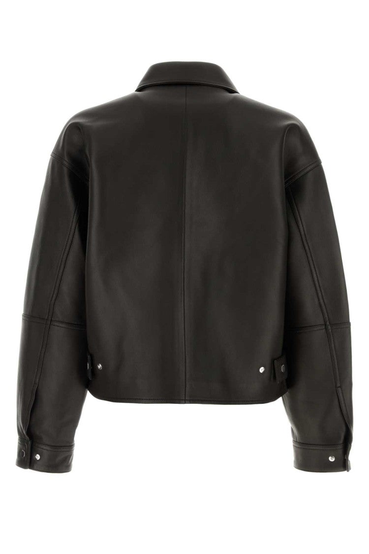 Amiri Black Leather Jacket