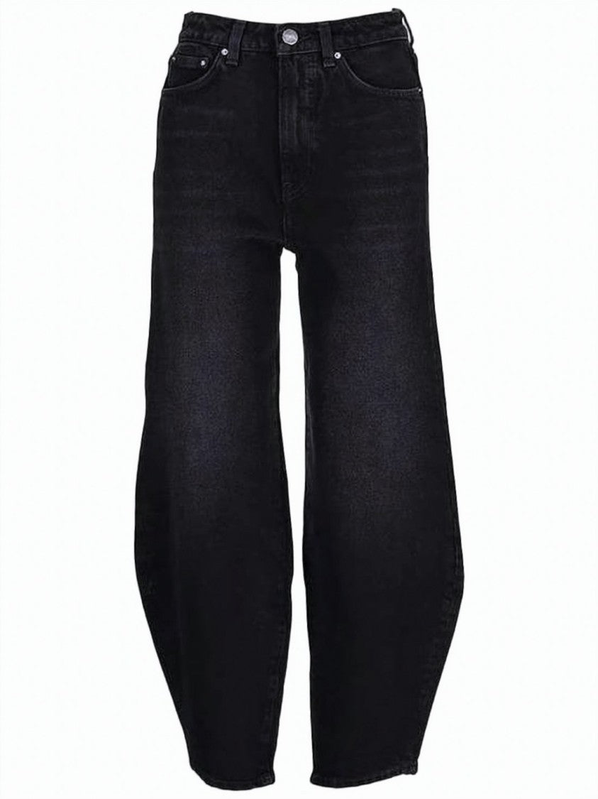 Totême High-Waisted Tapered Denim Pants With Classic Five-Pocket Design
