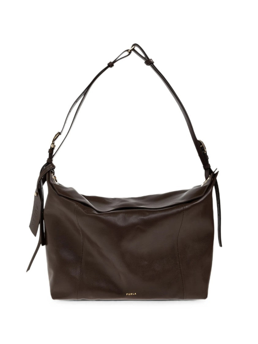 Furla Rectangular Shoulder Bag In Smooth Leather