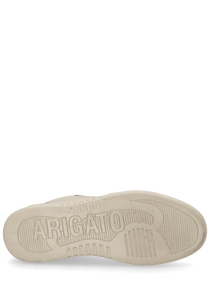 Axel Arigato Neutral Leather Suede Perforated Sneakers