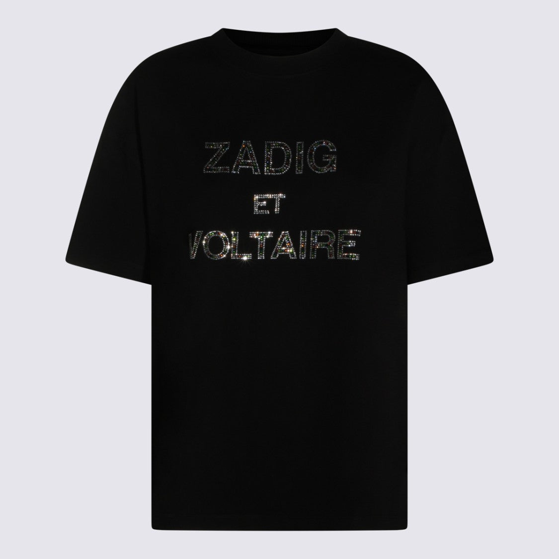 Zadig & Voltaire Black Cotton T-Shirt