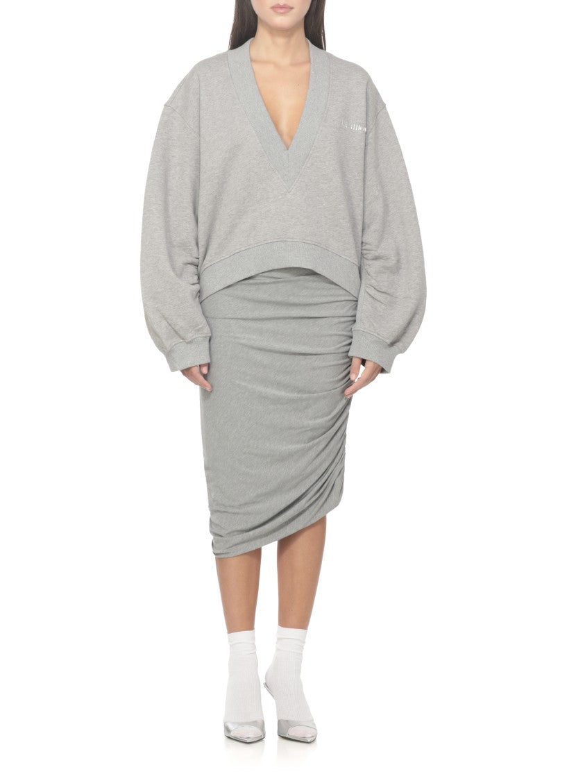 The Attico Sweatshirt With Logo