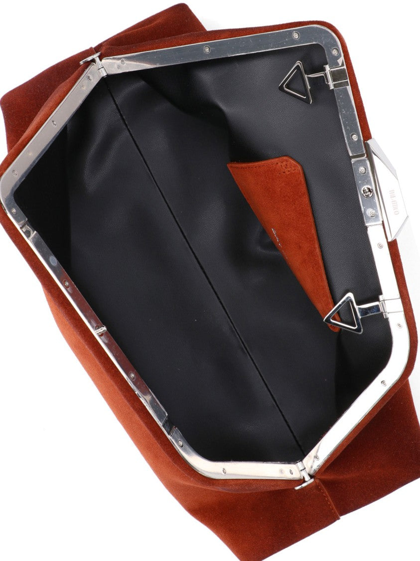 The Attico "Day Off" Shoulder Bag – Brown