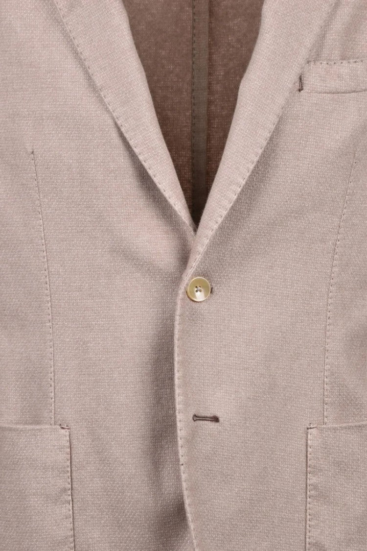 Kb Napoli Rounded Jacket - Beige