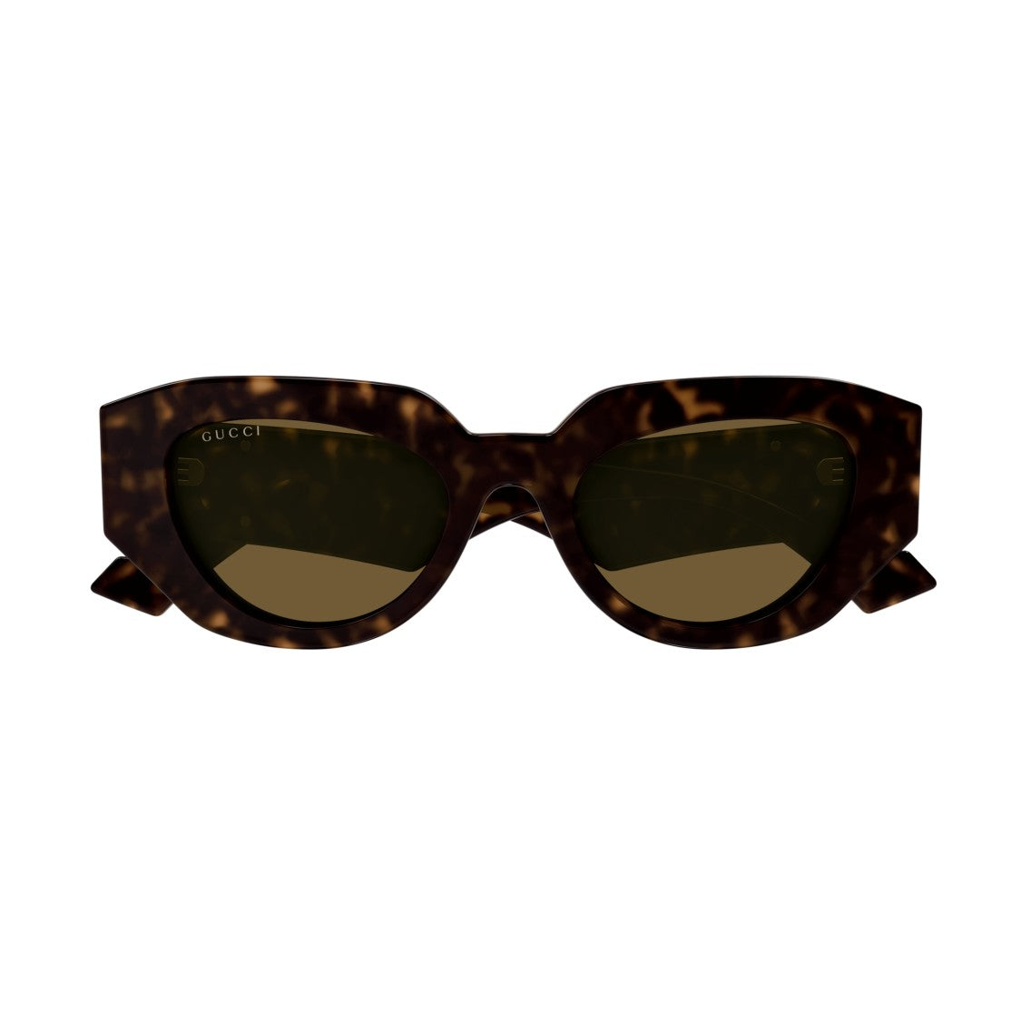 Gucci Gg1421s Oversized Tortoiseshell Cat-Eye Sunglasses