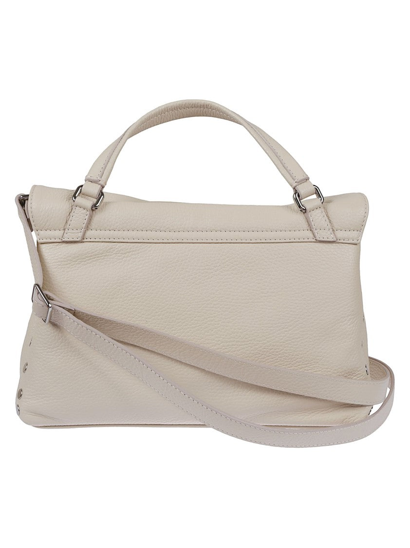 Zanellato Textured Leather Handbag With Structured Silhouette