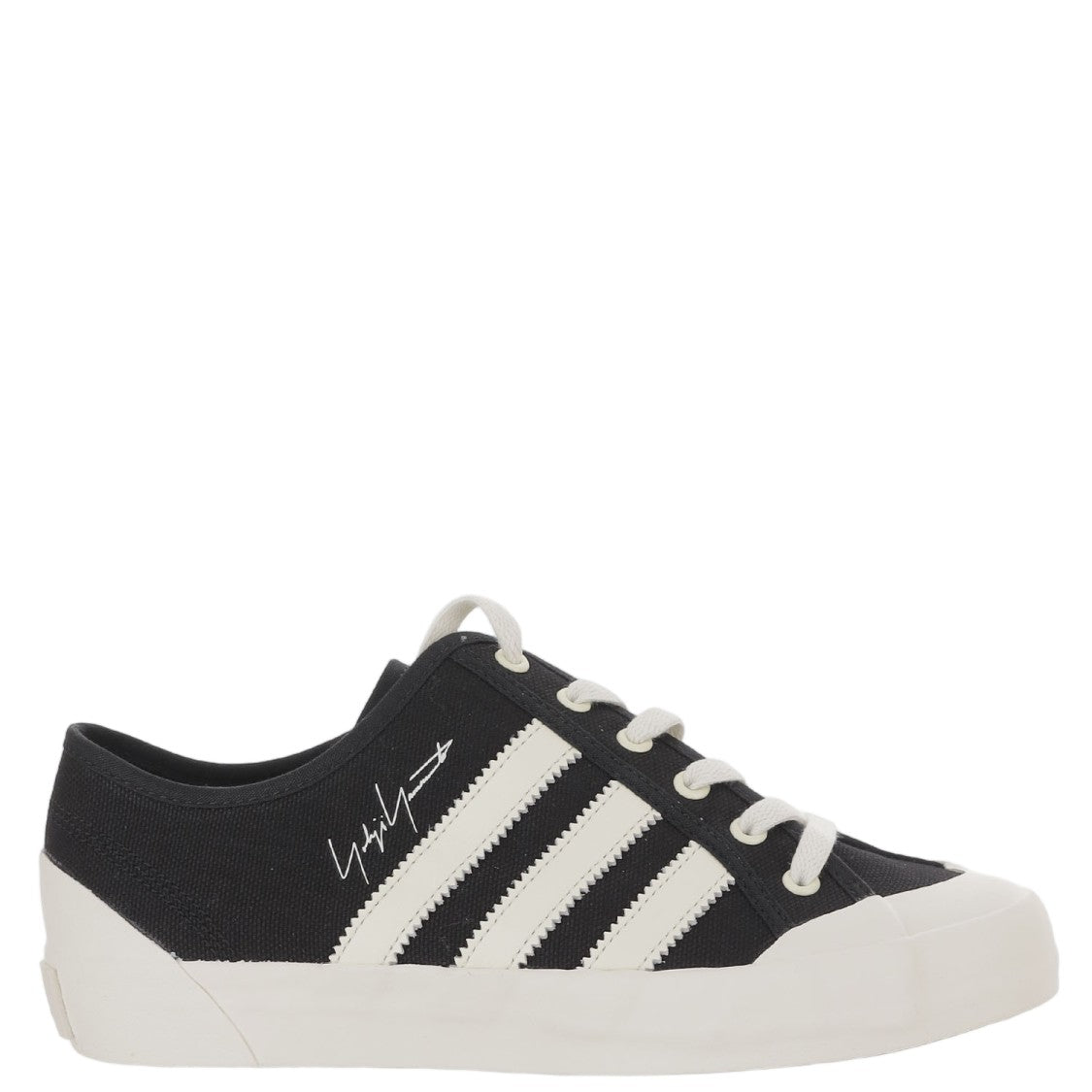 Y-3 Low-Top Sneakers With Zigzag Stripes And Signature Detail