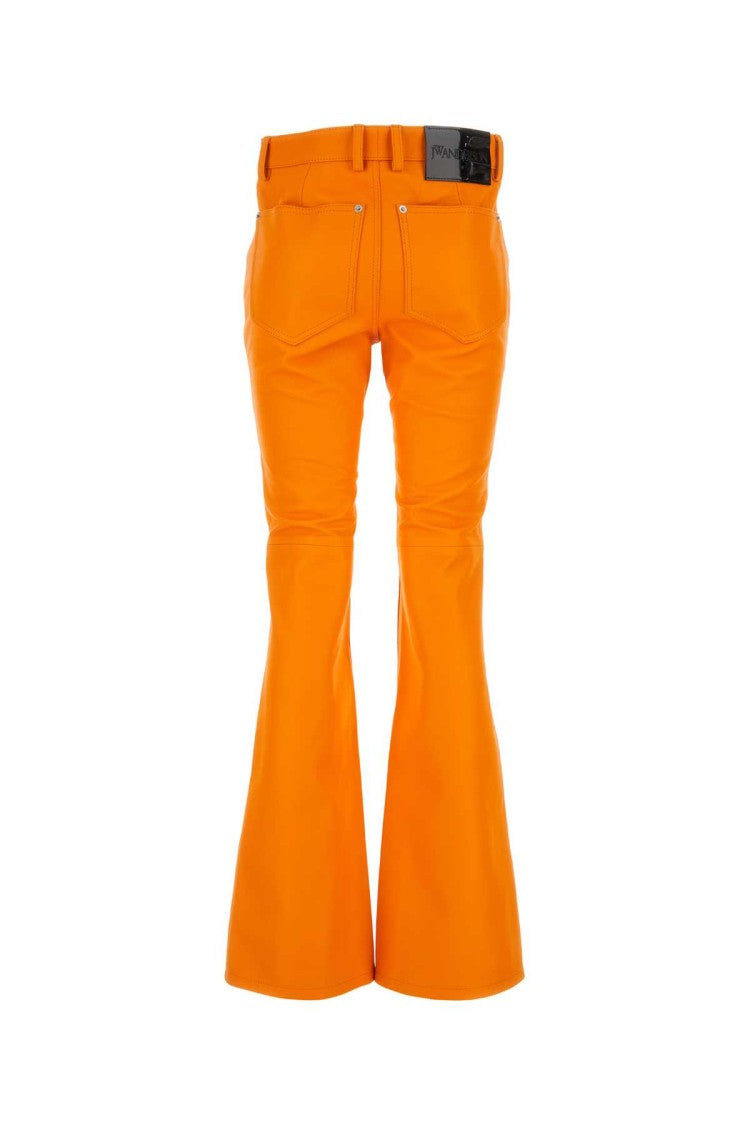 J. W. Anderson Orange Leather Pant