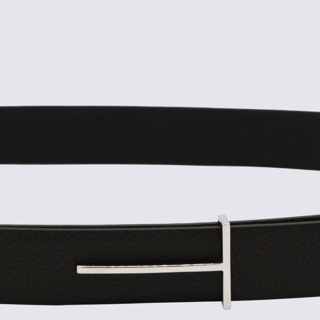 Tom Ford Brown Leather Reversible Belt