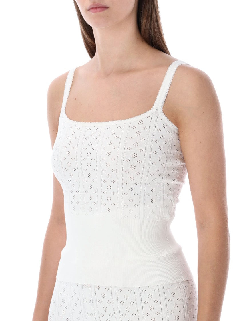 J. W. Anderson Pointelle Knit Cami Top