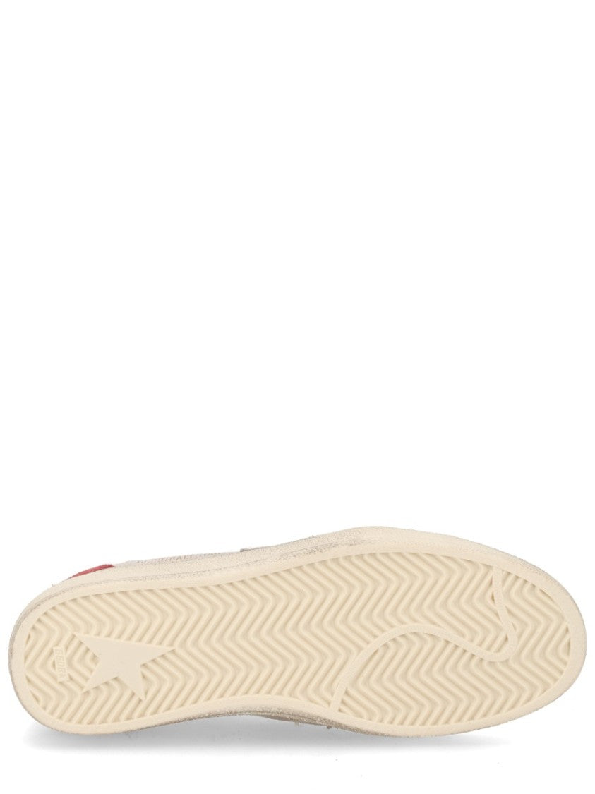 Golden Goose Ball Star Cow Leather Overlays Sneakers