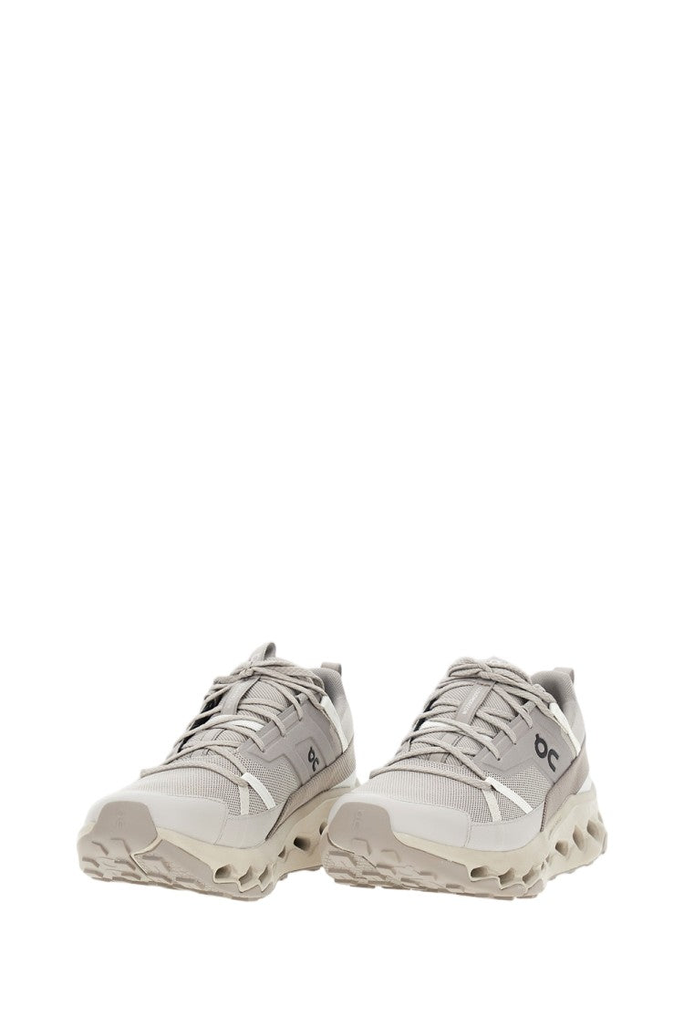 On Running Grey Sneakers With Textured Upper