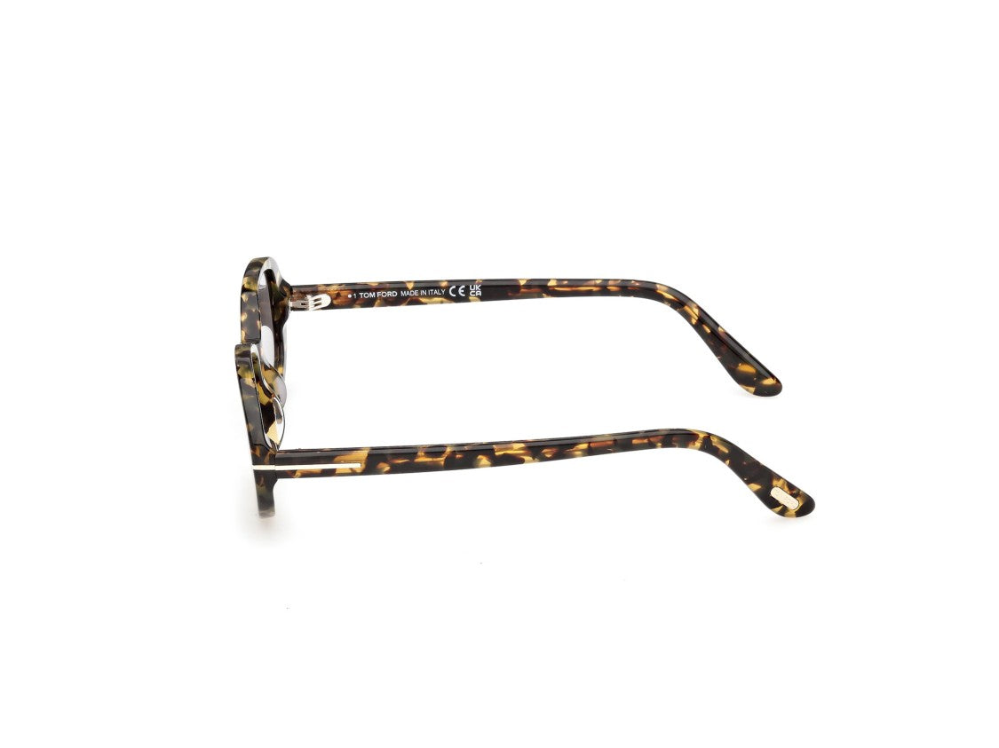 Tom Ford Tortoiseshell Ft1364 Oversized Sunglasses