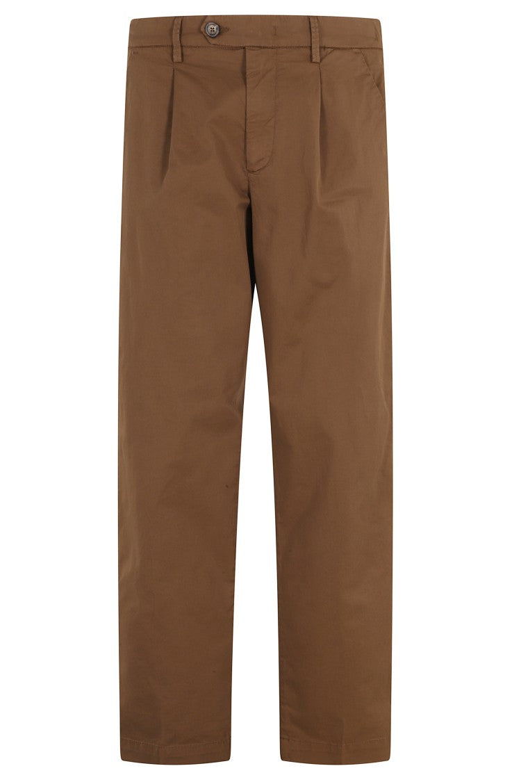 Re-Hash Tobacco Marc Darts Flap Pocket Cotton-Blend Chino Pants