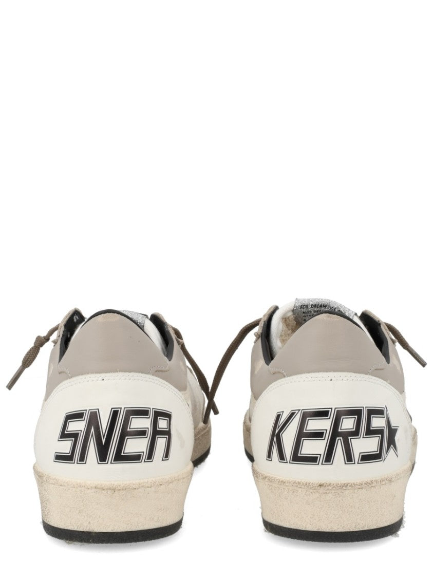 Golden Goose Ballstar Goat Leather Star Overlays Sneakers