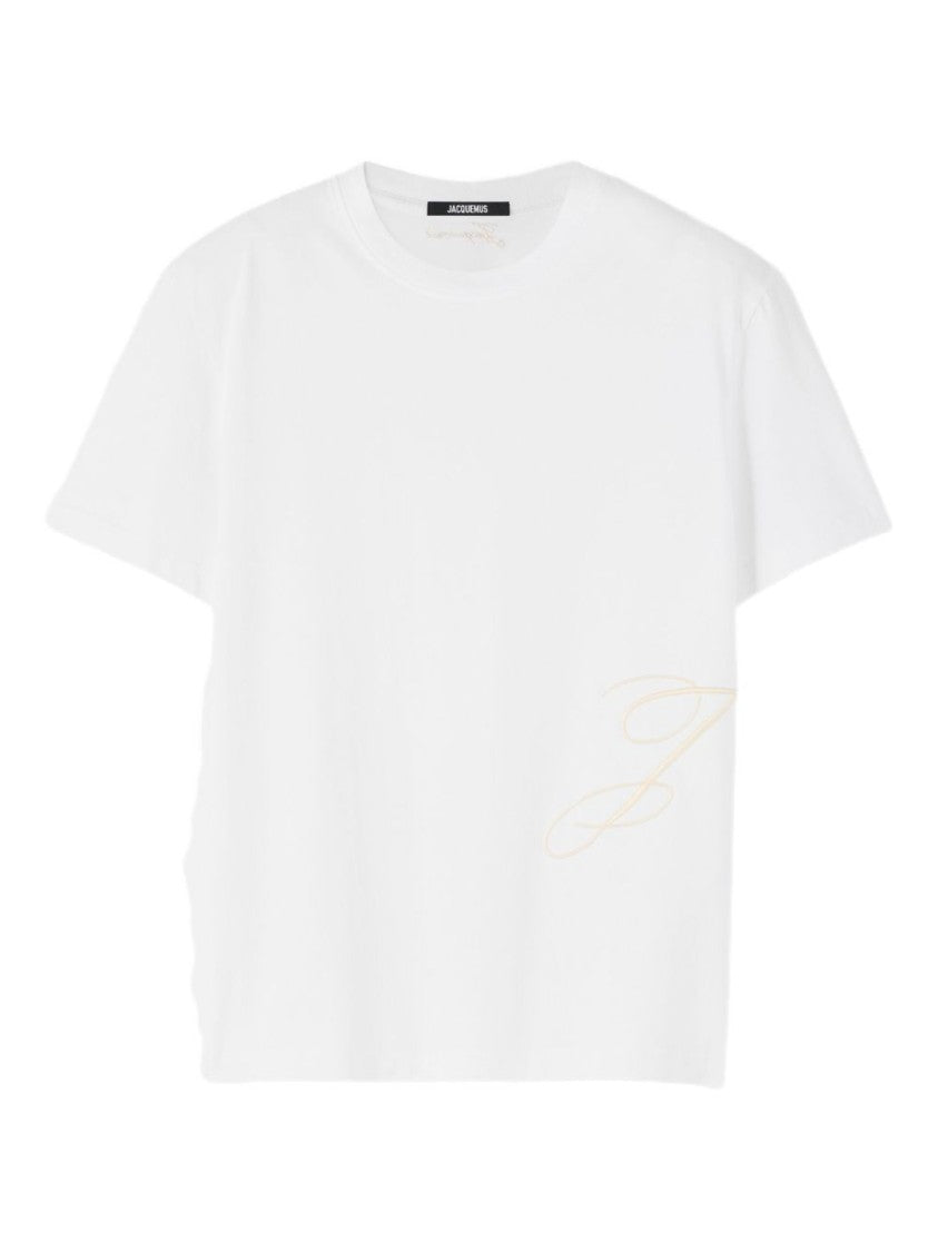 Jacquemus White Crew Neck T-Shirt