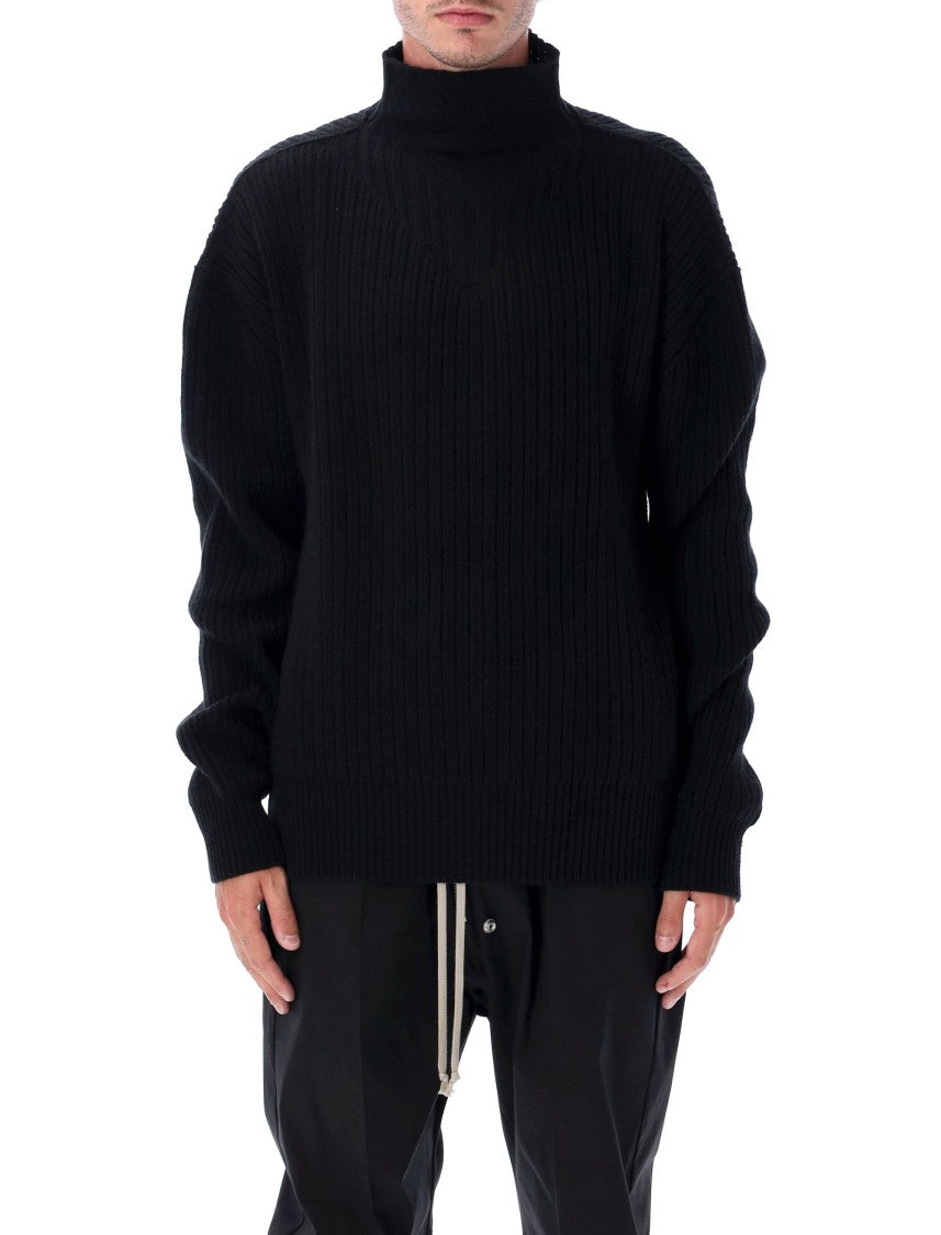 Rick Owens Wool Turtle Neck Sweater