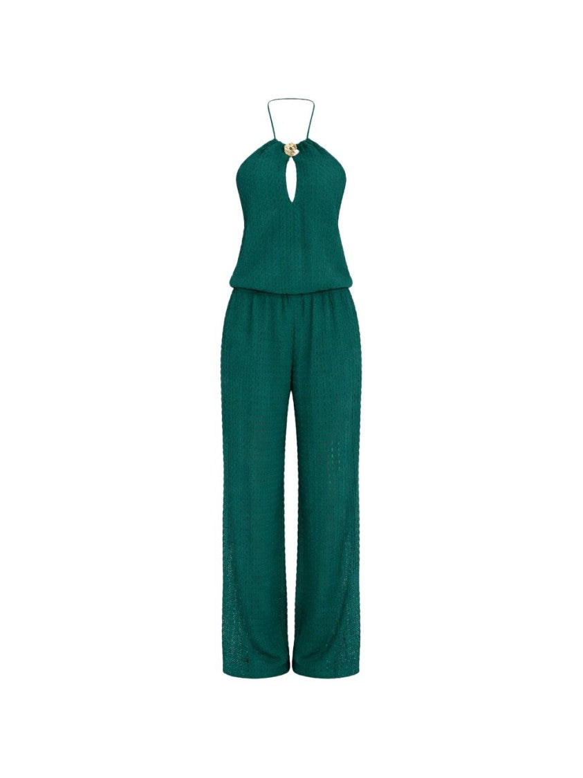 Twinset U&B Light Emerald Halterneck Day Dress