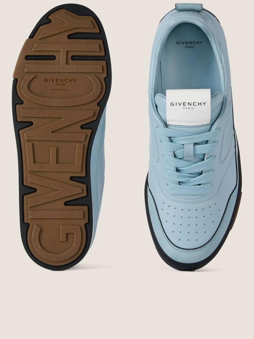 Givenchy Low-Top Sneakers In Smooth Calf Leather With Contrasting Details