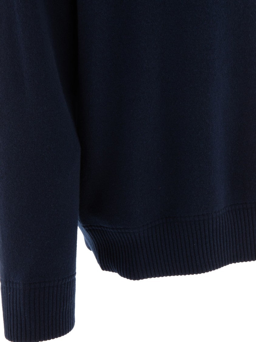 Valentino Deep Blue Wool Sweater