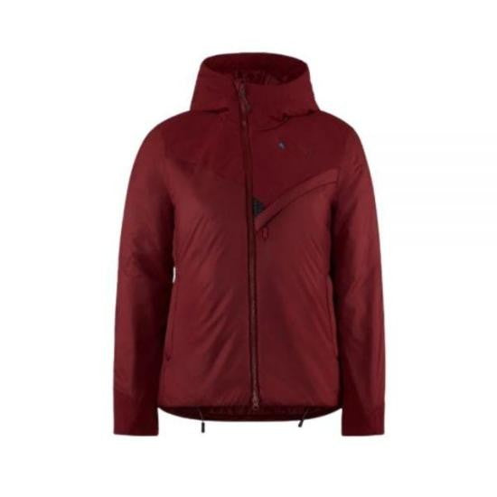 Klattermusen High Collar Insulated Padded Jacket With Zippered Pockets