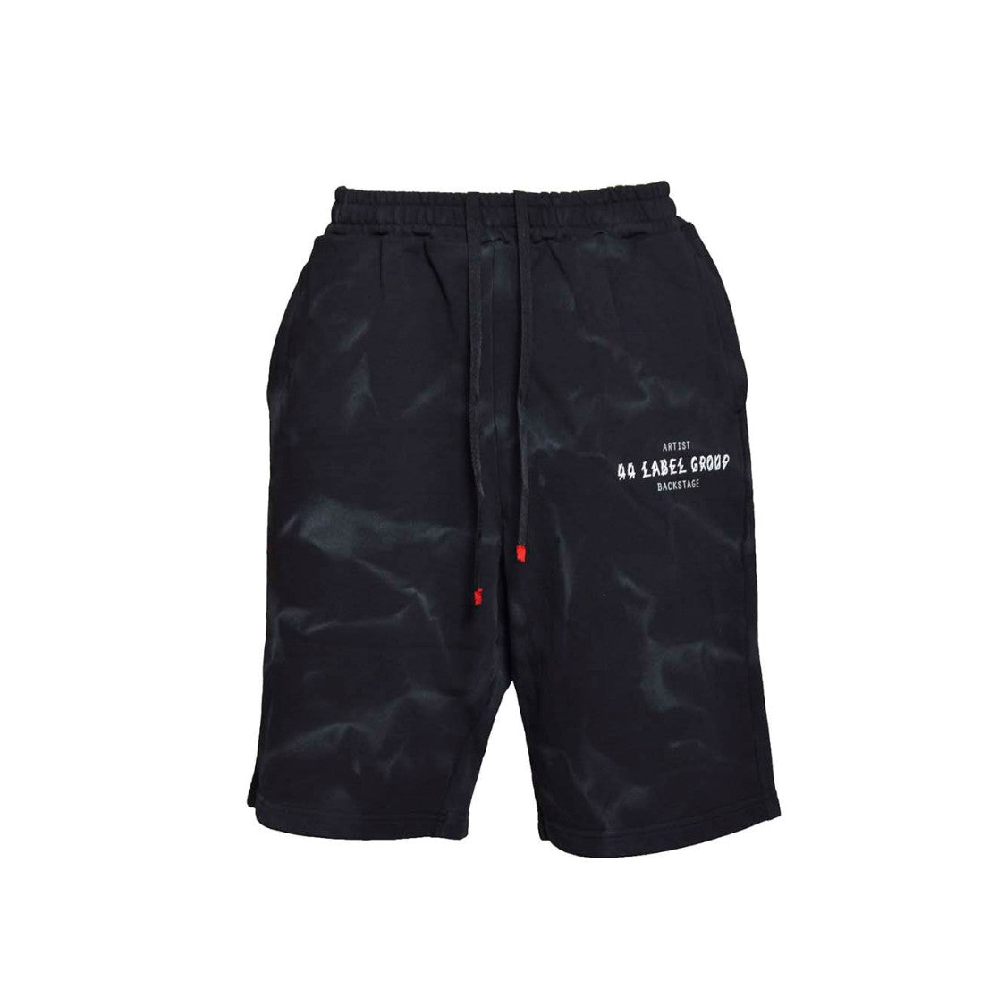 44 Label Group Smoke Bermuda Shorts In Black Cotton
