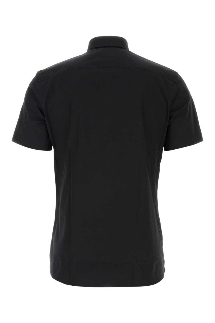Burberry Black Stretch Poplin Shirt