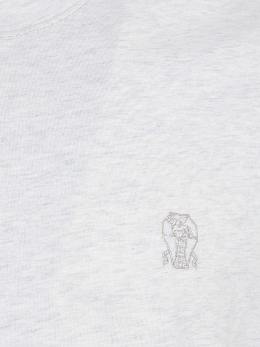 Brunello Cucinelli Classic Short-Sleeve Cotton T-Shirt