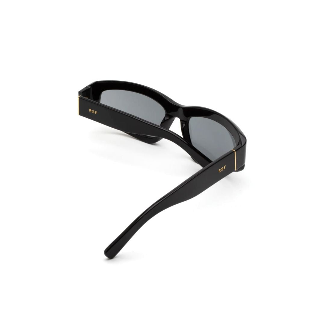 Retrosuperfuture Motore Black Bold Rectangular Frame Sunglasses