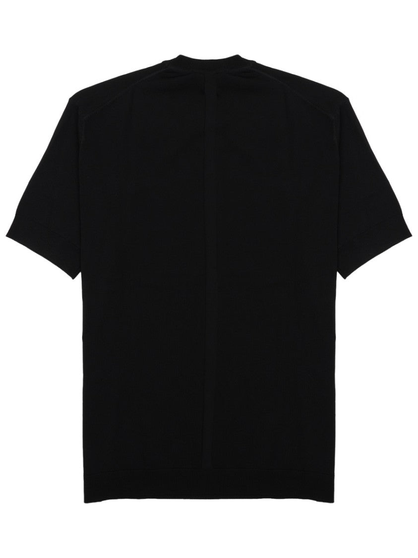 Low Brand Smooth Minimalist Crew Neck T-Shirt