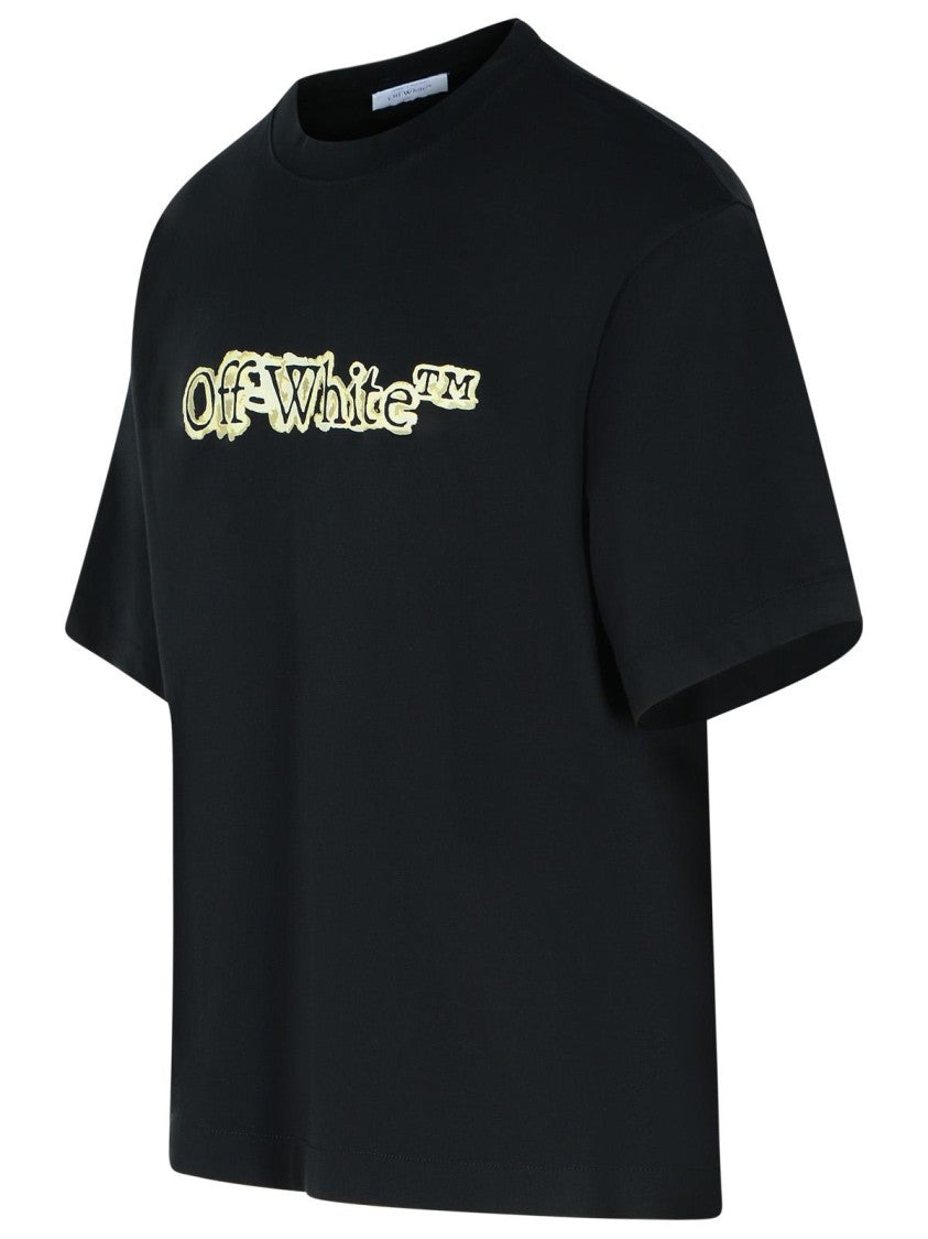 Off-White 'Cloudy Arrow' Black Cotton T-Shirt