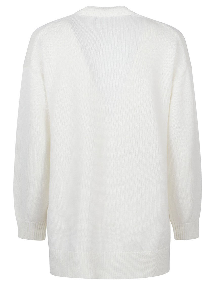 Fabiana Filippi Merino Wool Button Cardigan